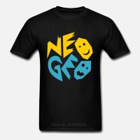 เสื้อยืดโอเวอร์ไซส์เสื้อยืดแขนสั้น พิมพ์ลาย Neo Geo SNK สไตล์เรโทร สําหรับผู้ชาย ส่งฟรีS-4XL  E4GV