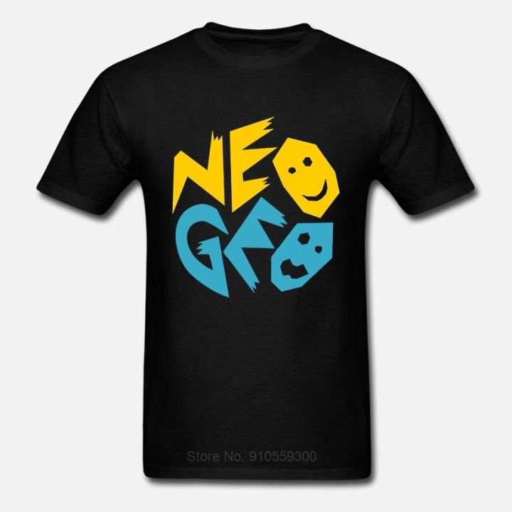 เสื้อยืดพิมพ์ลายแฟชั่น-เสื้อยืดแขนสั้น-พิมพ์ลาย-neo-geo-snk-สไตล์เรโทร-สําหรับผู้ชาย-ส่งฟรี-970c