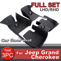 พรมปูพื้นรถยนต์สำหรับ Jeep Grand Cherokee WK 2005 ~ 2010พรมป้องกันพรมปูพื้นรถทนทานพรมป้องกันสิ่งสกปรกอุปกรณ์เสริมรถยนต์แผ่นรองเท้า