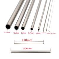 1/3/5/10pcs 304 stainless steel round capillary 250mm 500mm long seamless straight tube 4x3mm/6x4mm/8x6mm/10x8mm/10x9mm/12x11mm Wires Leads Adapters