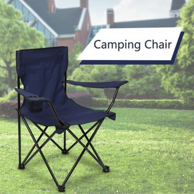 (Wowwww++) เก้าอี้ เก้าอี้สนาม เก้าอี้ปิคนิค เก้าอี้สนามพับ เก้าอี้สนามพับได้ พร้อมที่วางแก้ว มีถุงหิ้ว Camping Chair kujiru ราคาถูก เก้าอี้ สนาม เก้าอี้ ทํา งาน เก้าอี้ ไม้ เก้าอี้ พลาสติก