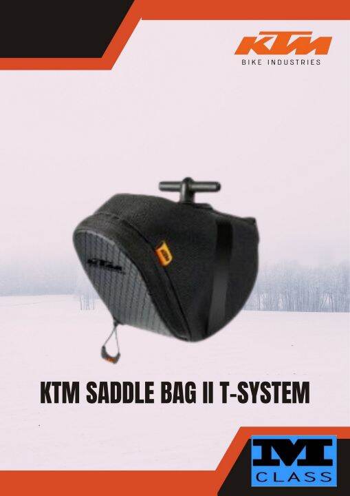 AUTHENTIC KTM BIKE BAG SADDLE BAG II TSYSTEM Lazada PH