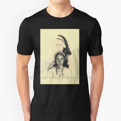 The Witch T Shirt 100% Cotton The Witch Movie Anya Taylor Joy Black Phillip Devil Belen Diz Juncal Goat The Vvitch Thomasin And
