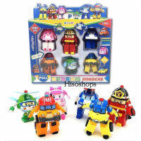 ROBOCAR HERO Transforming Robot มีรถ 6 แบบในกล่อง หุ่นยนต์โรโบคาร์ หุ่นยนต์แปลงร่างเป็นรถ ปฏิบัติการ