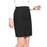 Spot parcel post Suit Skirt Anti-Exposure Skirt Spring and Autumn High Waist Zipper Female Black Dress Split Business Working Temperament Work Tailored Skirt