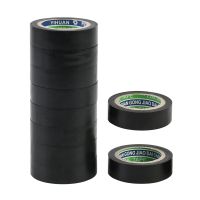 10pcs/lot Black Electrical Tape Vinyl Adhesive Insulating Tape PVC Electrical Insulation Tape 18mm *10m*0.1mm Safety Cones Tape