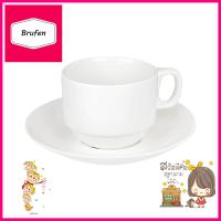 ชุดถ้วยกาแฟ PORCELAIN 220 มล. KECH SNOW STACKPORCELAIN COFFEE SET KECH SNOW STACK 220ML **คุ้มที่สุดแล้วจ้า**