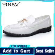 Giày Da Thời Trang PINSV Người Đàn Ông Trang Phục Chính Thức Giày