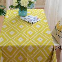 Morris8 Home decor Linen Tablecloth Fashion geometry Wedding Dining Decorative Refrigerator TV Cover Free shipping