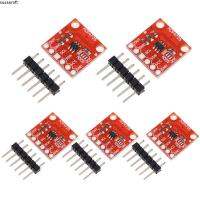 SUSANROFT 5Pcs I2C DAC โมดูล MCP4725 2.7โวลต์ถึง5.5โวลต์ 12บิตค่ะ โมดูล Breakout บล็อกเซ็นเซอร์ ประสิทธิภาพสูงมาก บอร์ดพัฒนาพัฒนา Arduino สำหรับเด็ก