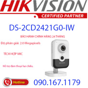 HCMCamera IP Cube hồng ngoại không dây 2.0 HIKVISION DS-2CD2421G0-IW