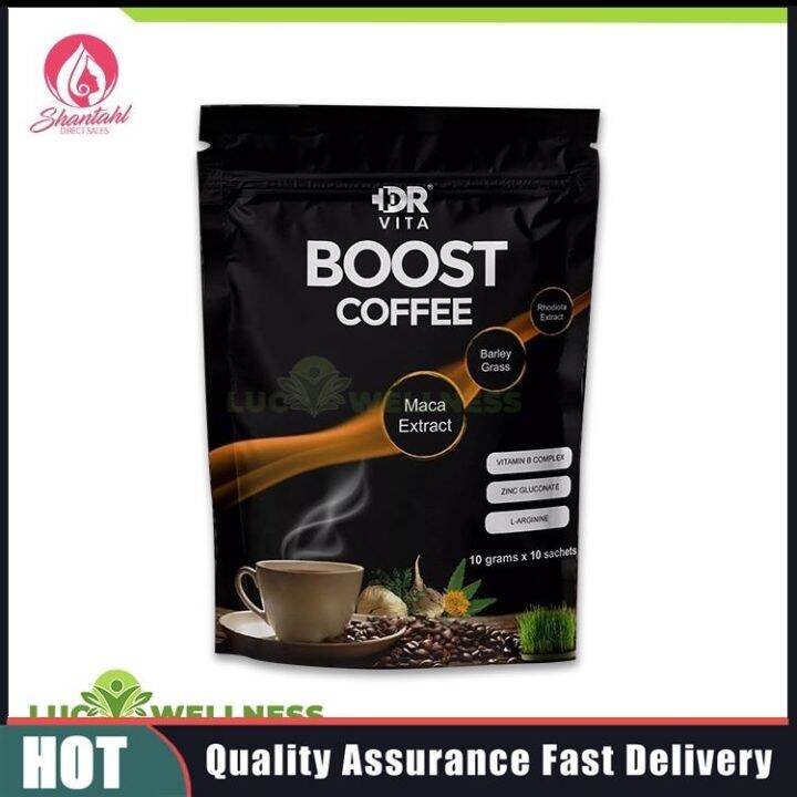 【active Price】 Dr Vita Boost Coffee With Maca Barley Grass And Rhodiola 10 Sachets Lazada Ph 6058