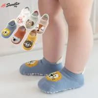 Baby Socks Spring Cute Cartoon Anti-Slip 7-13cm Foot Length 0-3 Years Old for Baby Boys Girls Floor Socks Autumn Summer