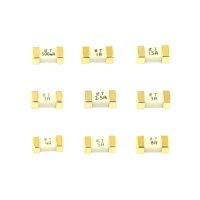 10pcs Gold LF 1808 Slow Blow Fuse 452 SMD SMT 125V 72V T 0.5A 500mA 1A 1.5A 2A 2.5A 3A 4A 5A 8A Surface Mount Time Delay Holder