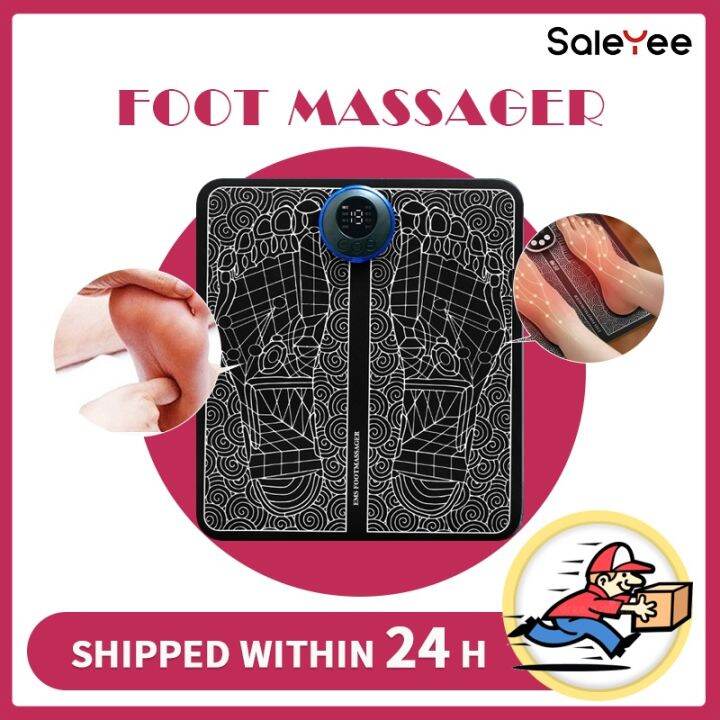 SaleYee Ems 6D foot massager japan relaxing massage pad foot massage