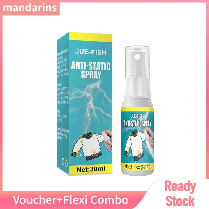 30ml Anti Static Spray for Clothing Reduces Static Elecricity Natural