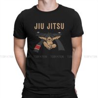 Bjj Sloth Jiu Jitsu Black Belt With Text Brown Light Classic O Neck Tshirt Martial Arts Pure Cotton Classic T Shirt ManS S-4XL-5XL-6XL