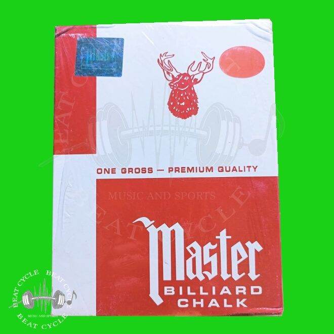 Master Billiard Chalk Made in USA 144 Pieces in One Box Lazada PH