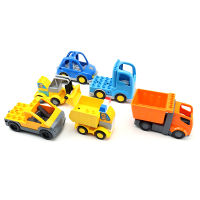 Diy Big Size Building Blocks Accessories Car Car Boat Truck Trailer Plane Motorcycle Compatible with Education Toy for Children