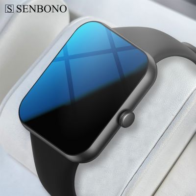 ZZOOI SENBONO 2022 New DIY Watch Face Sport Smart Watch Men 3ATM IP68 Waterproof Heart Rate Monitor Women Smartwatch For Android IOS