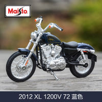 Maisto 1:18ฮาร์เลย์2013 XL 1200โวลต์เจ็ดสิบสองล้อแม็กรถจักรยานยนต์รุ่นจำลอง D Iecast โลหะรถจักรยานยนต์รุ่นเด็กของเล่นของขวัญ