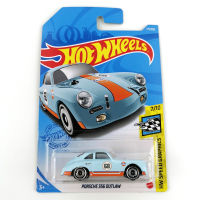 2021-171 Hot Wheels Cars PORSCHE 356 OUTLAW 164โลหะ Diecast รุ่นคอลเลกชันของเล่นยานพาหนะ