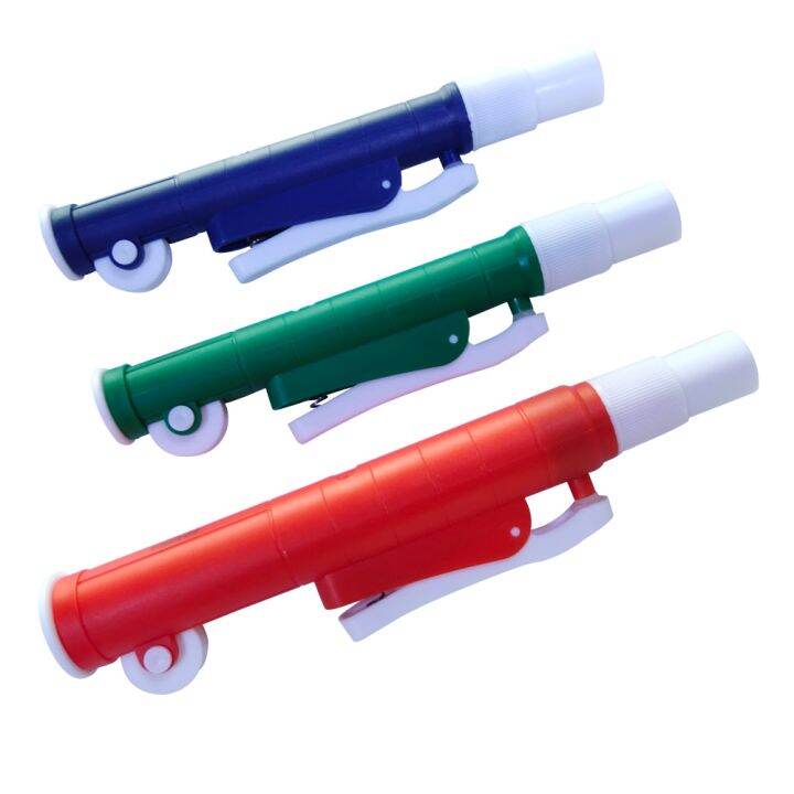 BDJK Pipette Aid Fast Release Pipette Pump Manual Pipettor Pump Use With Graduated Transfer