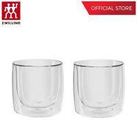 ZWILLING แก้วดับเบิ้ลวอลล์ Whisky  เซท 2 ชิ้น รุ่น Sorrento เก็บรักษาความเย็น 266  มล. สีใส N39500215