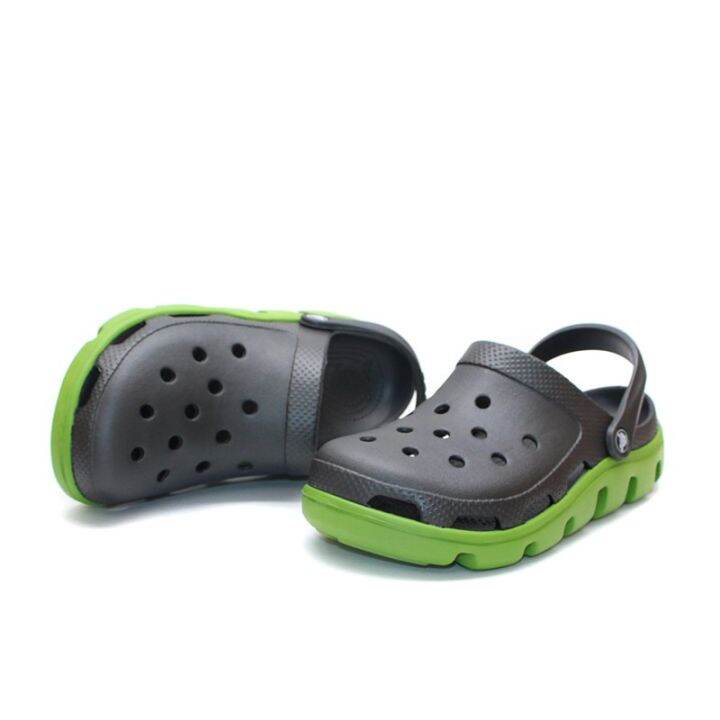 crocs-รองเท้าแตะผู้ชายรองเท้าแตะรองเท้าแตะรองเท้าผู้หญิงรองเท้าคู่ที่ชายหาด-11991