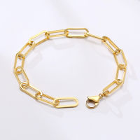 Vnox 18k Plated Stainless Steel Link celets for Women