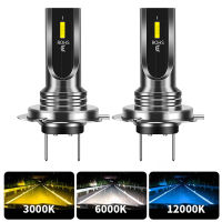 2Pcs H7หลอดไฟ Led H4 H1 H16JP H11 H9รถหมอก9005 Hb3 9006 Hb4 Super Bright อัตโนมัติขับรถโคมไฟ6500K 12V 24V