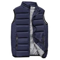 Casual Vest Men Winter Sleeveless Jackets Male New Style Solid Waistcoat Brands Mens Autumn Warm Outwear Plus Size Clothing 8