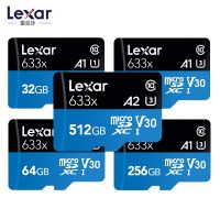 [HOT TALQQQWWEGE 583]Lexar Micro การ์ด SD ของแท้ใหม่128GB 32GB 64GB 256GB 512GB การ์ดความจำ A1 A2แฟลชการ์ด TF Class10สำหรับกล้องบันทึกภาพกีฬาโดรน