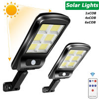 128COB 3000mah IP65 Waterproof Solar Light PIR Motion Sensor Garden Wall outdoor Indoor Solar street Lamp Smart Remote Control