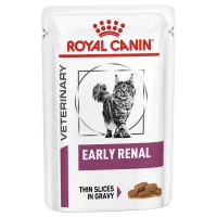 Royal canin รอยัล คานิน อาหารเปียก แบบชิ้นเนื้อในซอสเกรวี่ ประกอบการรักษาโรค สำหรับแมวโตที่เป็นโรคไตขั้นต้น อายุ 1 ปีขึ้นไป