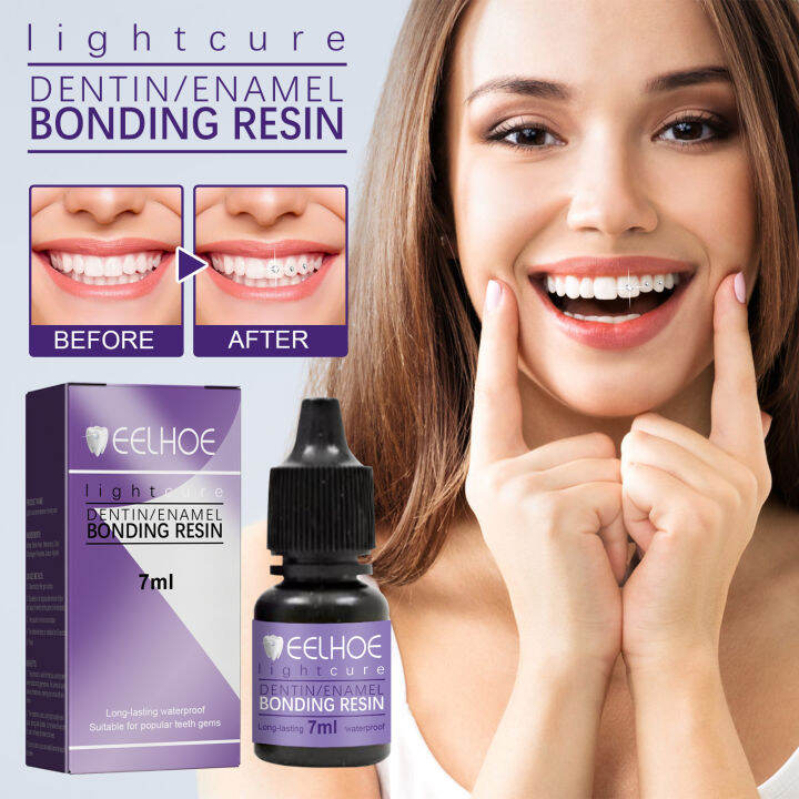 Eelhoe Dentin Bonding Resin DIY Diamond Crystals Teeth Decoration Tooth