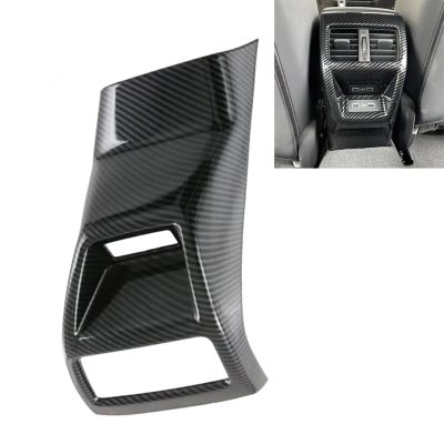 Car Rear Center Armrest Box Anti-Kick Cover Rear Air Conditioner Outlet Cover for Honda Civic 11Th Generation 2021-2022