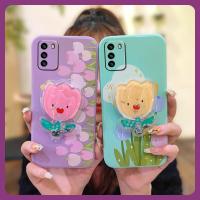 Liquid silicone shell Skin feel silicone Phone Case For Xiaomi Poco M3 Simplicity Skin-friendly feel cute Cartoon