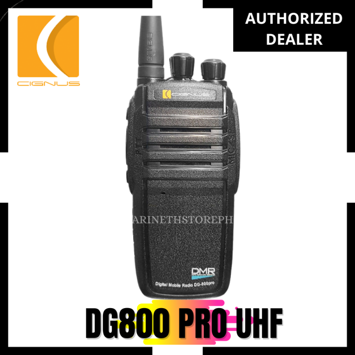 Cignus DG800 PRO DG800 PRO DMR Digital Single Band 5 Watts Two Way