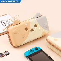 TOP卍▫ Geekshare กระเป๋าเคส ลายแมว สําหรับ Nintendo Switch and Switch OLED