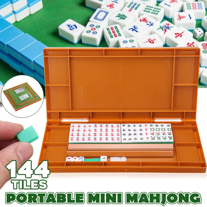 37273円 売れ筋ランキング Chinese Mahjong Mah Jong Game Tile Games Board Set Traditional