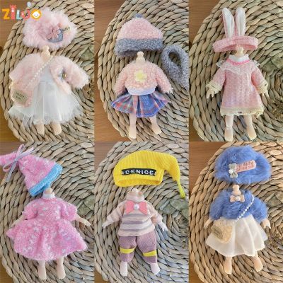 【YF】☇ﺴ▩  15-18cm BJD Up Skirt Dolls for 1/8 Accessories Kids Gifts