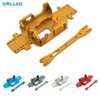 Metal Chassis Servo Mount Motor Battery Mount RC Car Upgrade Parts Compatible For Wltoys 1/28 284161 284010 284131 K989