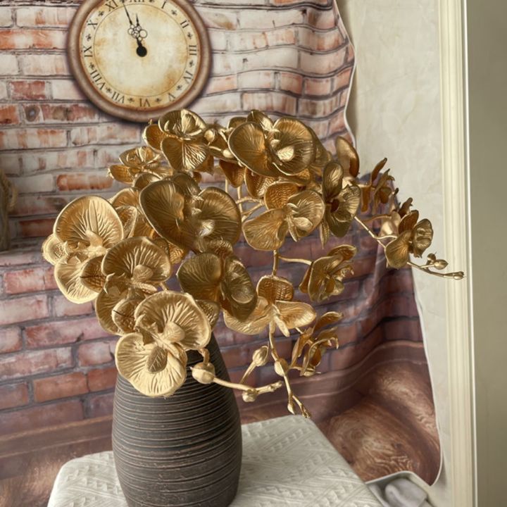 ready-stock-golden-phalaenopsis-artificial-flowers-90cm-35-4in-garden-office-shopping-home-decor-simulation-orchid