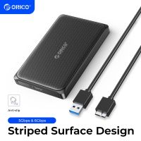 ORICO Mrico-B 2.5นิ้วกล่องฮาร์ดดิสก์ SATA ถึง USB3.0 5Gbps และ6Gbps สายฮาร์ดดิสก์ภายนอกสำหรับคอมพิวเตอร์พีซี PS5