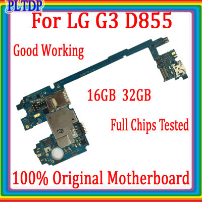 100 version for LG G3 D855 Motherboard with Android System, 16GB32GB for LG G3 D855 replacement plate,Good Working