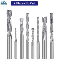 【DT】hot！ 10Pcs/lot Flutes Carbide End Mill Router Bit Engraving Tools 3.175/4/5/6mm Up Cut Milling Cutter Wood