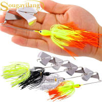 Sougayilang Buzzbait โลหะ เหยื่อตกปลา เหยื่อหมุนTopwater สปินเนอร์ล่อ สำหรับตกปลาน้ำจืดน้ำเค็ม อุปกรณ์รอกตกปลา