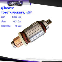 ทุ่นไดสตาร์ท ทุ่นสตาร์ท TOYOTA FOLKLIFT, เซลิก้า 12v