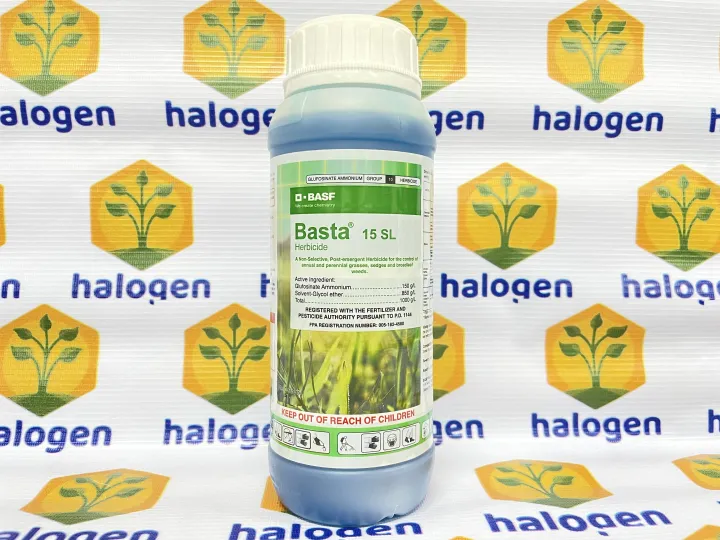 BASTA 15 SL ALLAROUND NONSELECTIVE HERBICIDE FOR GENERAL CLEANING (1L